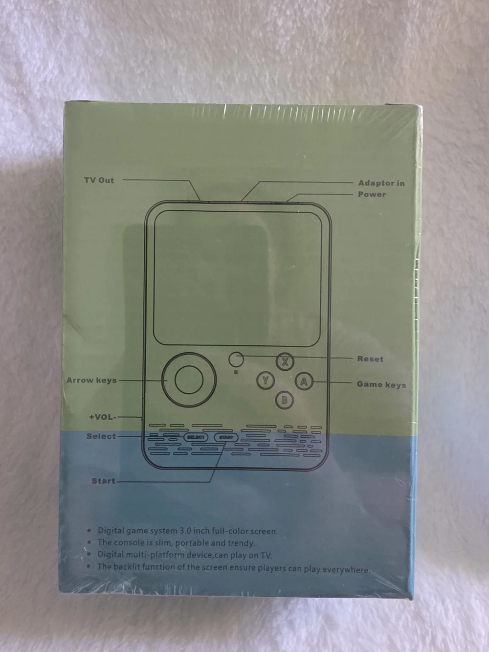 NIB (Sealed) G5 Game Box Handheld Retro Game Console (500 Classic Games)